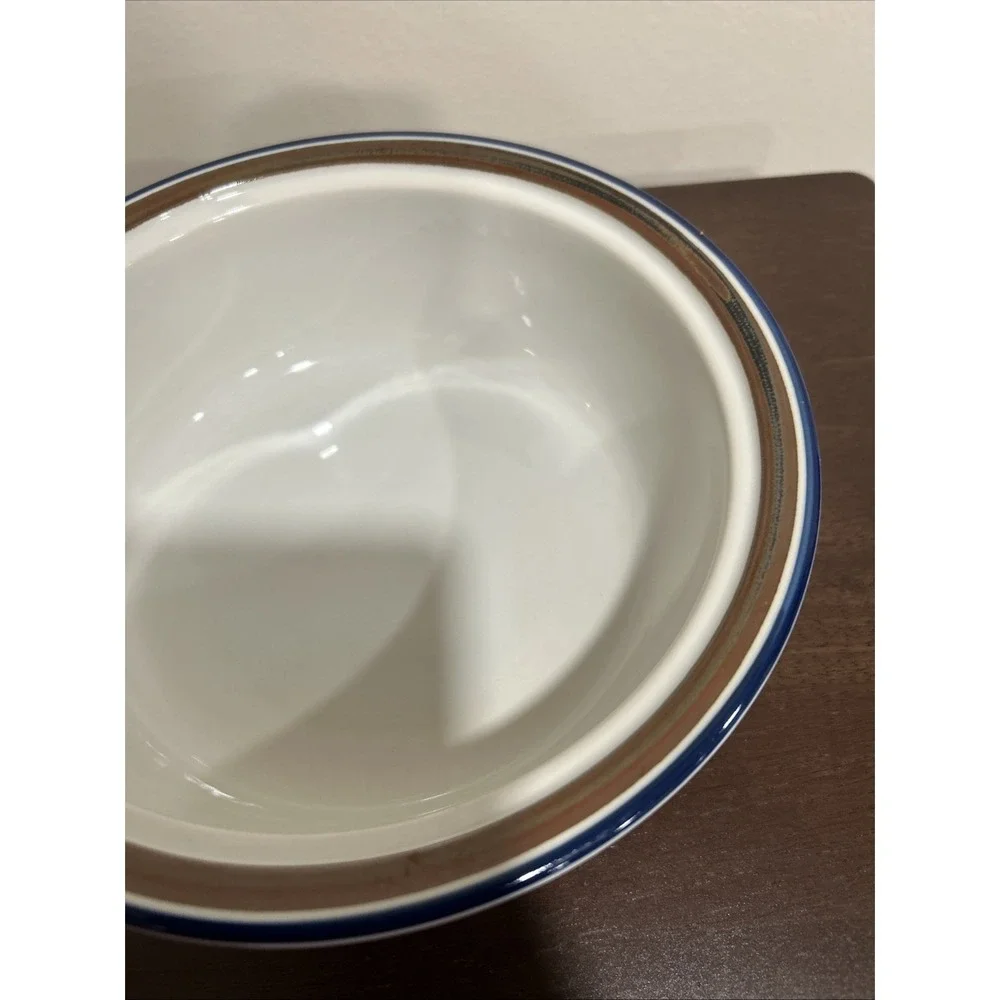 salem‎ stoneware Casserole Lidded Dish Blue